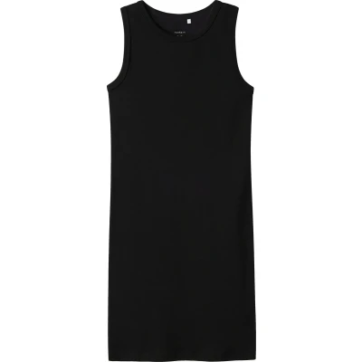 Afbeelding van NAME IT NKFNAKAL SL SLIM DRESS NOOS Meisjes Jurk Black