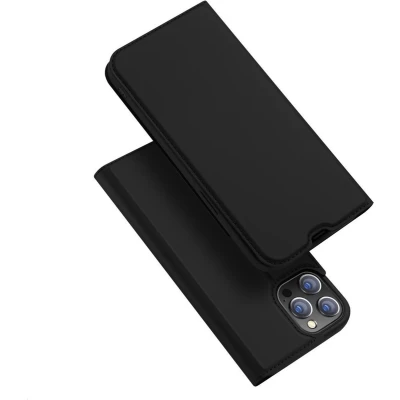 Afbeelding van Telefoon Hoesje geschikt voor Apple iPhone 14 Pro Max Dux Ducis Skin Book Case Zwart