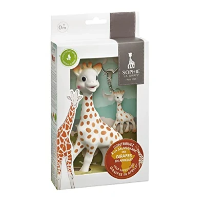 Image de Coffret Sophie la girafe et un porte clés