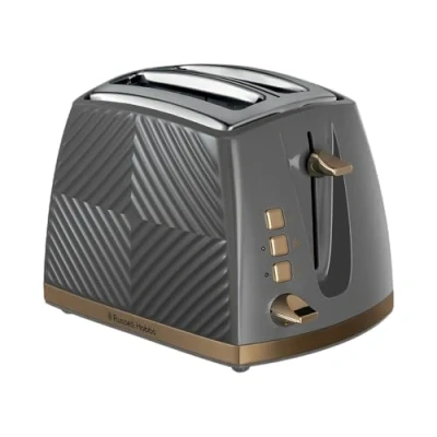 Afbeelding van Russell Hobbs Groove Broodrooster Grijs 26392 56
