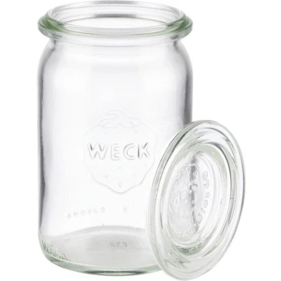 Afbeelding van APS weckpotten met deksel 145ml (12 stuks)
