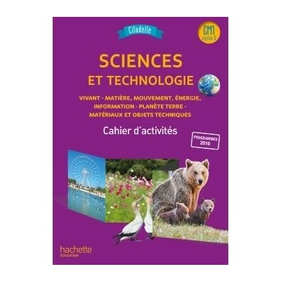 Image de Citadelle Sciences CM Cahier élève CM1