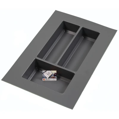 Afbeelding van Bestekbak antraciet, 200 300 mm
