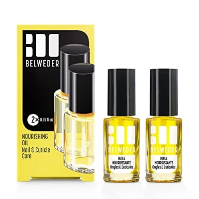 Afbeelding van BELWEDER 2 x 7,5 ml voedende olie Voor nagels en nagelriemen Hydraterend wasverzachter broze droge mannen vrouwen