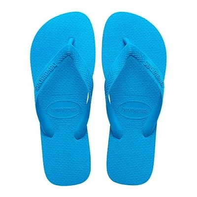 Afbeelding van Havaianas TOP Unisex Teensandalen, Maat: 45 46, Turquoise Natuurrubber