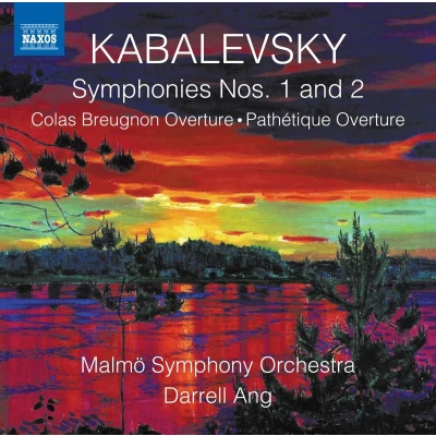 Afbeelding van Malmö Symphony Orchestra, Darrell Ang Kabalevsky: Symphonies Nos. 1 And 2 Overtures (CD)