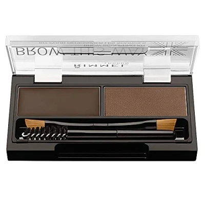 Afbeelding van Rimmel London Brow This Way Sculpting Kit 003 Dark Brown