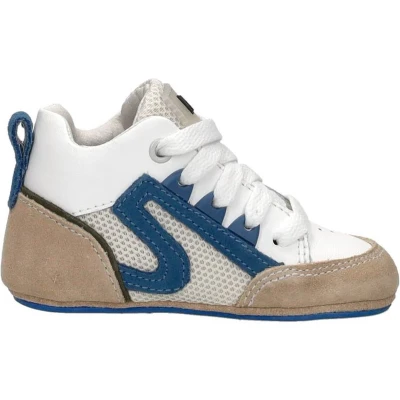 Afbeelding van Keq Sneakers laag voor kinderen, Maat: 23, Wit Leer/ synthetisch