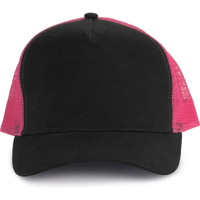 Afbeelding van K up Truckerpet 5 panelen KP137 Black / Fuchsia