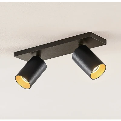 Afbeelding van Arcchio buitenspot 2lichts Aluminium H: 12.5 cm GU10 zwart