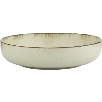 Afbeelding van Kitchen trend servies Kom Creme Ocean porselein 20 cm rond