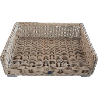 Afbeelding van Boony Est 1941 rotan bed 85x60 cm Gebr. de Boon