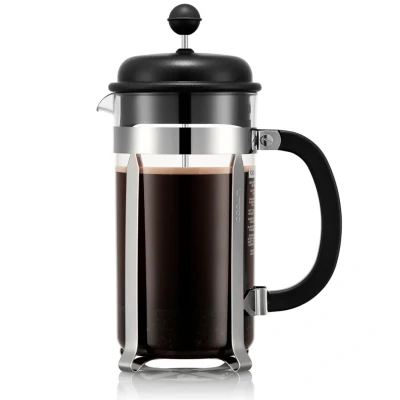 Afbeelding van Bodum Koffiezetapparaat CAFFETTIERA 1918 01 (French Press systeem, permanent filter van roestvrij staal, 1,0 l, zwart
