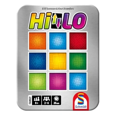 Afbeelding van Schmidt Spiele 49459 Hilo in metalen doos met speciale kaarten, kaartspel