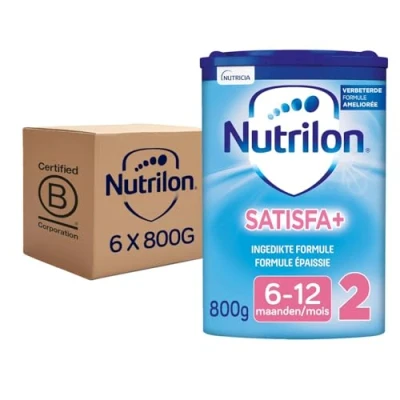Afbeelding van Nutrilon 2 Satisfa+ Groeimelk voor Baby&#039;s van 6 12 maanden pack