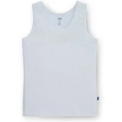 Afbeelding van Woody singlet voor jongens wit maat 16j