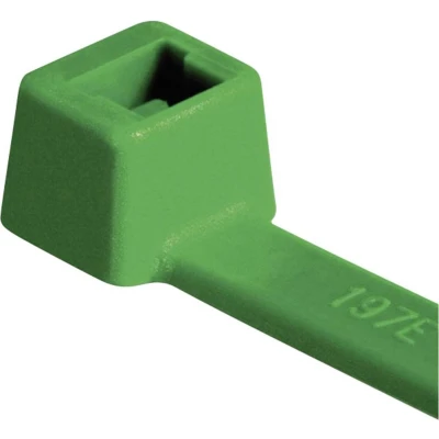 Afbeelding van HellermannTyton 116 08015 T80R N66 GN C1 Kabelbinder 210 mm 4.60 Groen 100 stuk(s)