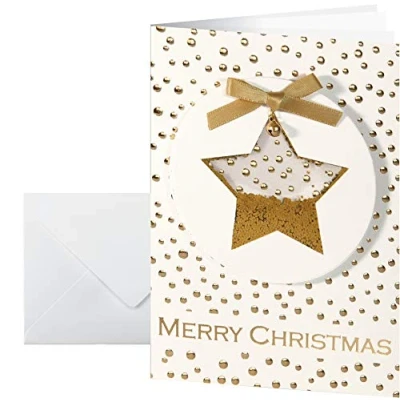 Afbeelding van Kerstkaarten Sigel Handgemaakt incl. envelop