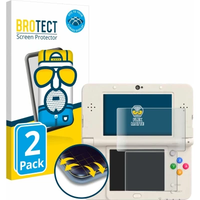 Afbeelding van BROTECT Schermbeschermer Matte antireflecterende folie (DSi XL), Andere spelaccessoires, Zwart