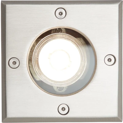 Afbeelding van Brilliant Itch Grondspot Buiten 1xGU10, 20W geschikt voor reflectorlampen Chroom
