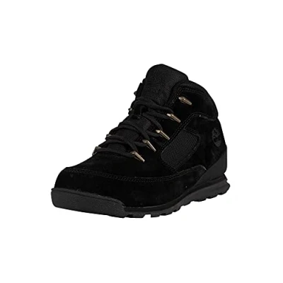 Afbeelding van Timberland Sprint Trekker MID Veterboots, Heren, Maat: 41, Black/white Nubukleer/ textiel