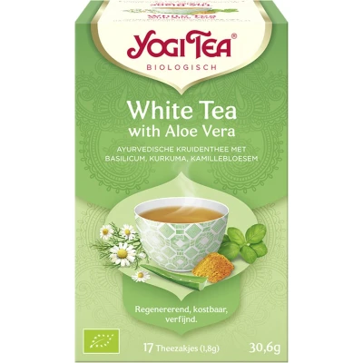 Afbeelding van Yogi Tea White With Aloë Vera 17ST