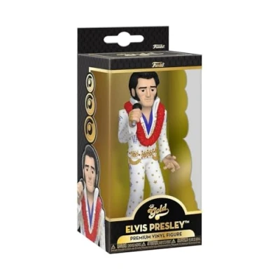 Afbeelding van Funko Vinyl Gold 5&quot;: Elvis Presley Verzamelbaar Figuur Verjaardagscadeau idee Officiële Producten Ideaal Speelgoed Voor Fans Muziek Je Collectie
