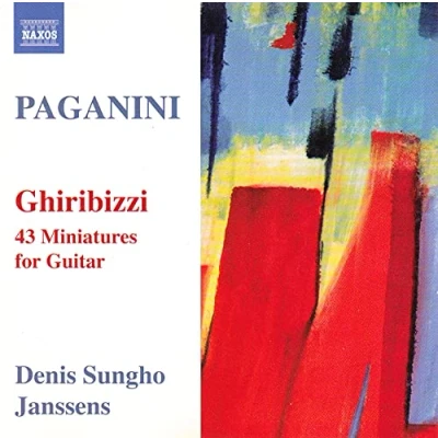 Afbeelding van Denis Sungho Janssens Ghiribizzi, 43 Miniatures For Guita (CD)