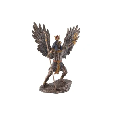 Afbeelding van Veronese Design Ra de oud Egyptische Zonnegod Gebronsd beeld (hxbxd) ca. 27cm x 20cm 10cm