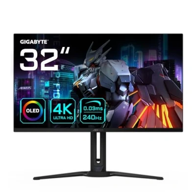 Afbeelding van Gigabyte AORUS FO32U2 LED Monitor 31.5&quot; OLED 3840 x 2160 4K UHD 240 Hz 0.03 ms 250 cd/m² 1500000:1 zwart