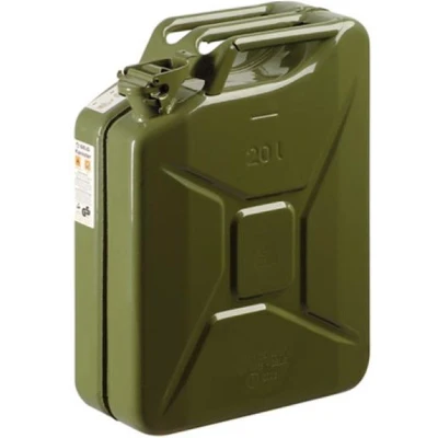Afbeelding van Benzine Jerrycan Metaal Groen 20 liter