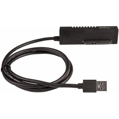 Image de StarTech.com &quot;Cable Adaptateur USB 3.1 (10 Gb/s) pour disques durs / SSD SATA III de 2,5&quot;&quot;/3,5&quot;&quot; vers HDD &quot; contrôleur stockage 6Gb/s (Gen 2)