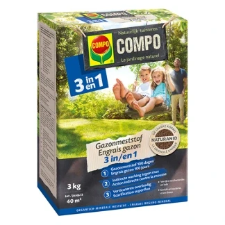 Afbeelding van Gazonmest Compo 40 m² (Organisch, 3 kg)