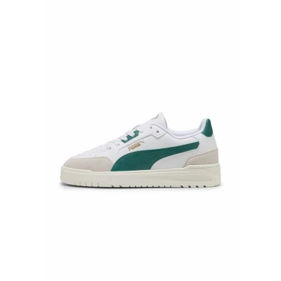 Afbeelding van PUMA Shuffle Downtown Sneakers Unisex, Groen/Grijs/Wit, Maat 44