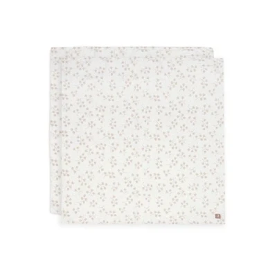 Afbeelding van Jollein Hydrofiele Doek Large 115x115cm Leafy Dreams 2 Stuks
