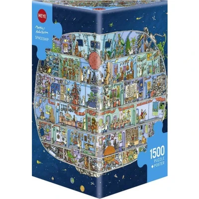 Afbeelding van Puzzel Spaceship 1500 3 hkg.Heye 29841