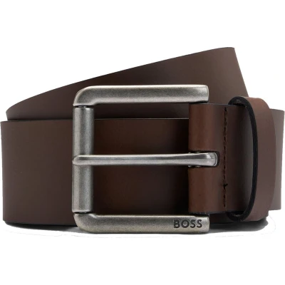 Afbeelding van BOSS Joris Riem, Heren, Maat: 110, Dark brown