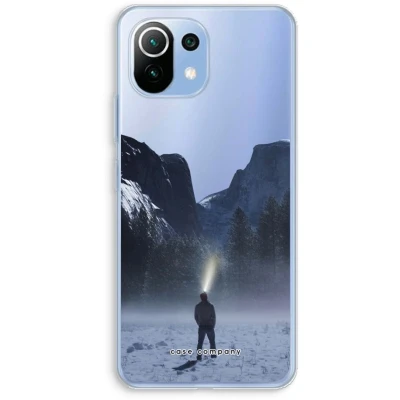 Afbeelding van Case Company® hoesje geschikt voor Xiaomi Mi 11 Lite Wanderlust Soft Cover Telefoonhoesje Bescherming aan alle Kanten en Schermrand