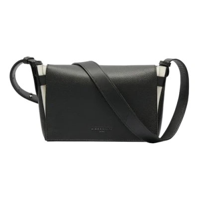 Afbeelding van LIEBESKIND BERLIN Leren Schoudertas Hilla Small Pebble Crossbody Bag Black Zwart