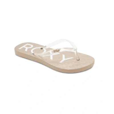 Afbeelding van Roxy VIVA Jelly Teenslippers voor kinderen, Maat: 28, Champagne Kunststof