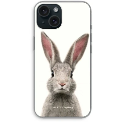 Afbeelding van Case Company® hoesje geschikt voor iPhone 15 Daisy Soft Cover Telefoonhoesje Bescherming aan alle Kanten en Schermrand