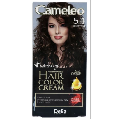 Afbeelding van Cameleo Creme Permanente Haarkleuring 5.4 Kastanje