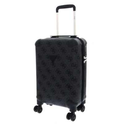 Afbeelding van Guess Berta 18 In 8 Wheeler coal logo Handbagage koffer