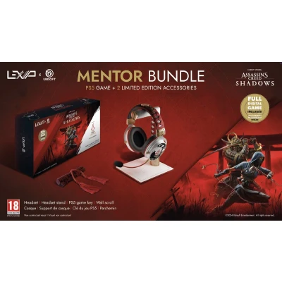 Afbeelding van LEXIP Assassin&#039;s Creed Shadows &quot;MENTOR&quot; Bundel Draadloze gaming headset en standaard inclusief volledige PS5 versie game Exclusief design i.s.m. UBISOFT Multicolor