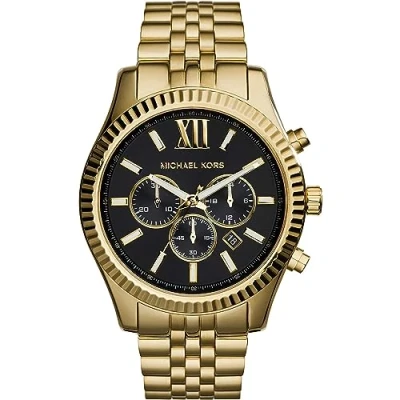 Afbeelding van Michael Kors heren Horloge MK8286 in de kleur Goud