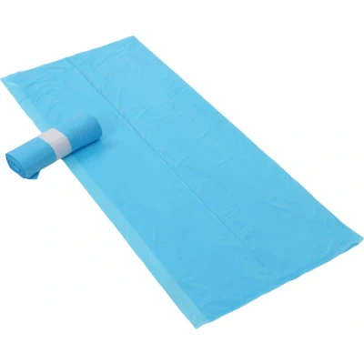 Afbeelding van Afvalzakken blauw 90x110x0.03 225st