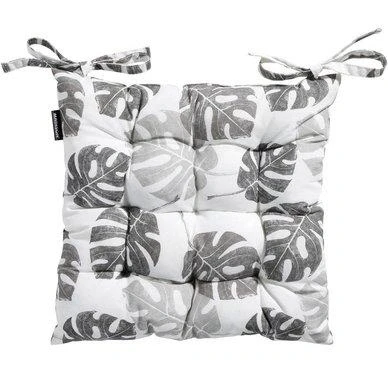 Afbeelding van Madison zitkussen Toscane 46x46 cm outdoor Donna grey