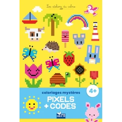 Afbeelding van COLORIAGES MYSTERES CODES ET PIXELS