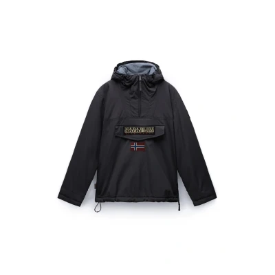 Afbeelding van Napapijri Rainforest Outdoorjas, Heren, Maat: Large, Dark grey solid