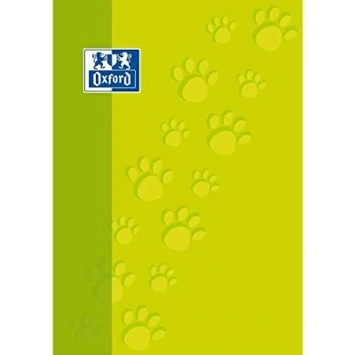 Afbeelding van Oxford 100050303 schrijfblok &amp; schrift Groen A4